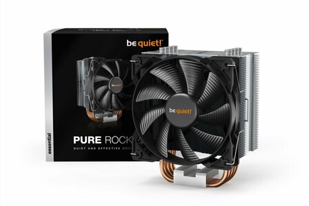 be quiet! Pure Rock 2 | 155mm Hoogte | 120mm Fan | CPU Luchtkoeler