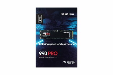 Samsung 990 PRO | 2TB NVMe SSD | M.2 | 7.450MB/s