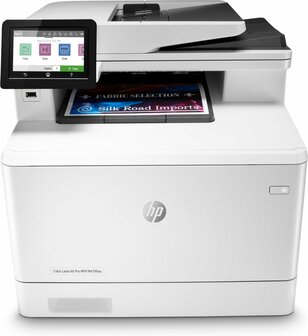 HP Color LaserJet Pro MFP M479fnw, Printen, kopi&euml;ren, scannen, fax, e-mail, Scannen naar e-mail/pdf; ADF voor 50 vel ongekruld