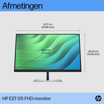 HP E27 G5 27&#039;&#039; 1920x1080 IPS 75Hz