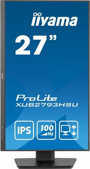 iiyama ProLite XUB2793HSU-B6 27&quot; | 1920x1080 IPS | 100Hz | Monitor