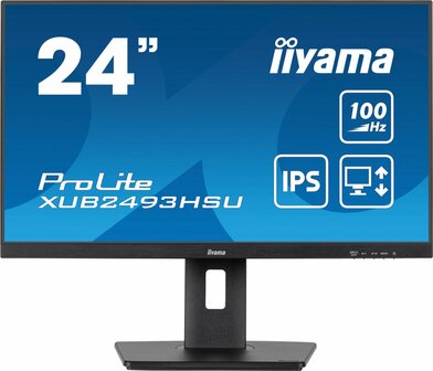 iiyama ProLite XUB2493HSU-B6 23.8&quot; | 1920x1080 IPS | 100Hz | Monitor