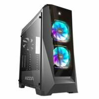 Case Azza Chroma 410B Midi Tower Zwart