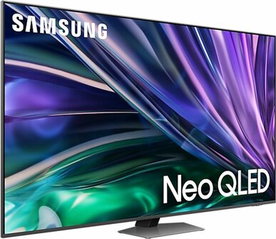 Samsung QN85D QE55QN85DBT (2024) 139,7 cm (55&quot;) 4K Ultra HD Smart TV Wifi Koolstof, Zilver