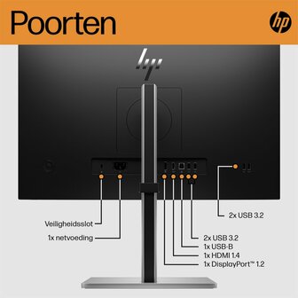 MON HP E24 G5 23.8 Inch 1920x1080 (Full HD) IPS 75HZ DP HDMI