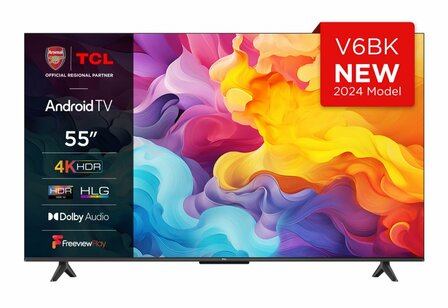 TV TCL 55V6B 55inch 4K Micro DIMMING TV Wi-Fi Chromecast