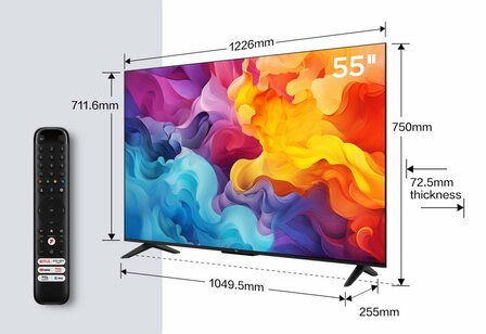 TV TCL 55V6B 55inch 4K Micro DIMMING TV Wi-Fi Chromecast