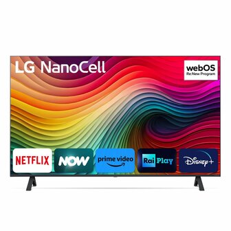 LG NanoCell NANO81 43NANO81T6A 109,2 cm (43&quot;) 4K Ultra HD Smart TV Wifi Blauw