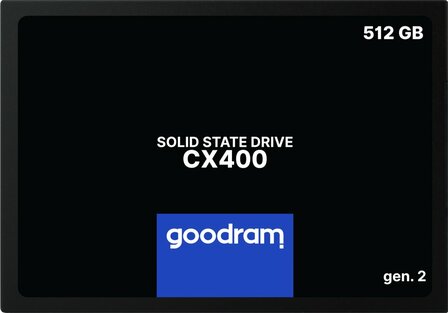 Goodram CX400 | 512GB SATA SSD | 2.5&#039;&#039; | 550MB/s