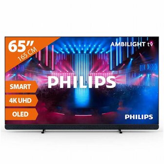 Philips 65OLED909/12 tv 165,1 cm (65&quot;) 4K Ultra HD Smart TV Wifi Zwart