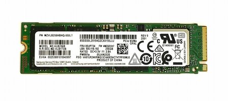 Samsung 256GB M.2 NVMe SSD | Pulled