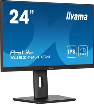 iiyama ProLite XUB2497HSN-B2 23.8&quot; | 1920 x 1080 IPS | 100Hz | USB-C-Hub | Monitor