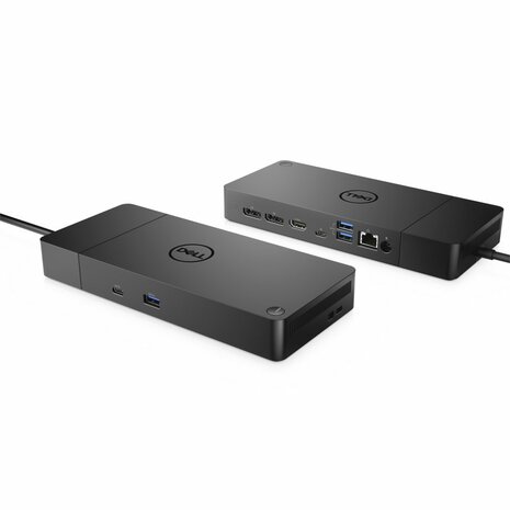 DELL WD19S-180W Bedraad USB 3.2 Gen 2 (3.1 Gen 2) Type-C Zwart