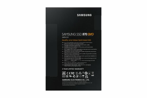 Samsung 870 QVO | 2TB SATA SSD | 2.5'' | 560MB/s