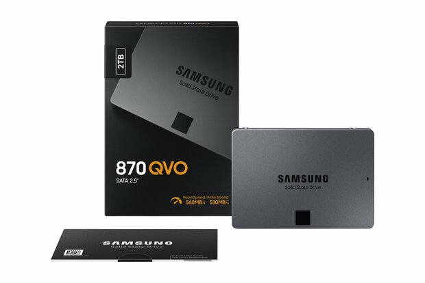 Samsung 870 QVO | 2TB SATA SSD | 2.5'' | 560MB/s