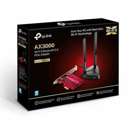 TP-Link Archer TX3000E Intern WLAN / Bluetooth 2402 Mbit/s