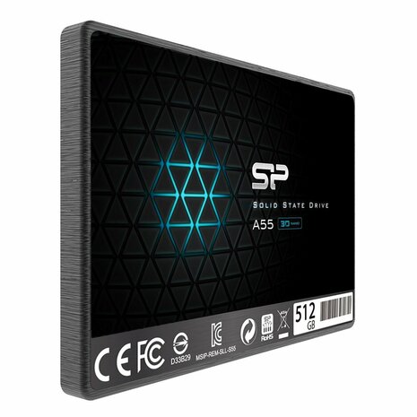 Silicon Power A55 | 512GB SATA SSD | 2.5'' | 560MB/s