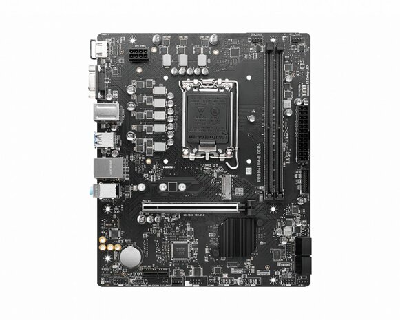 MSI PRO H610M-E DDR4 moederbord Intel H610 LGA 1700 micro ATX