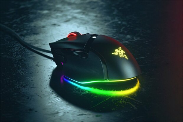 Razer Basilisk V3 Bedrade Gaming Muis - Zwart