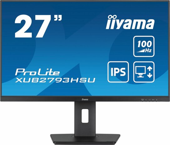 iiyama ProLite XUB2793HSU-B6 27" | 1920x1080 IPS | 100Hz | Monitor