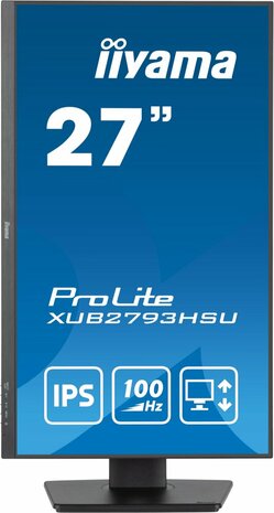 iiyama ProLite XUB2793HSU-B6 27" | 1920x1080 IPS | 100Hz | Monitor