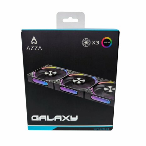 Azza Galaxy 3 RGB Pack | 120mm Case Fans