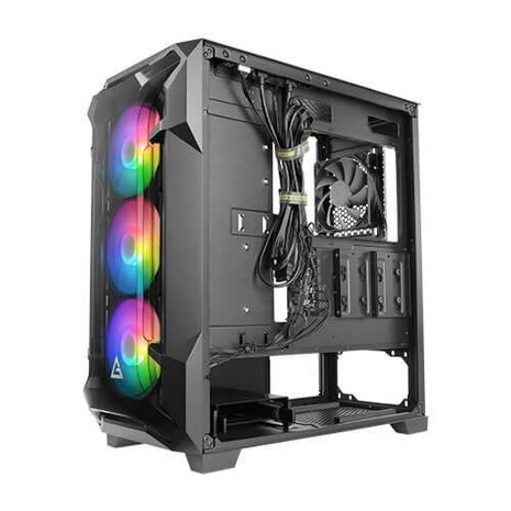 Antec DF600 Flux Midi Tower Zwart / RGB RENEWED