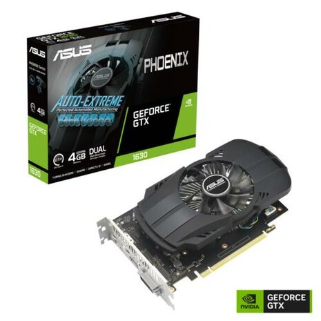 ASUS Phoenix PH-GTX1630-4G-EVO NVIDIA GeForce GTX 1630 4 GB GDDR6