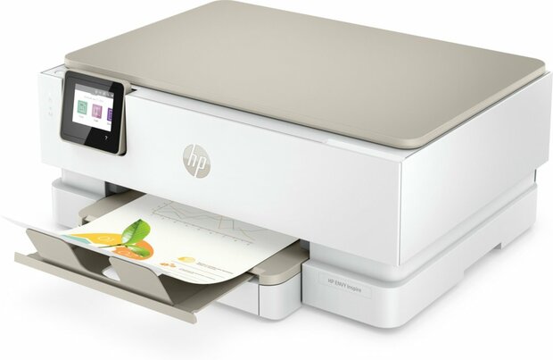 HP ENVY HP Inspire 7220e All-in-One printer, Kleur, Printer voor Home, Printen, kopiëren, scannen, Draadloos; HP+; Geschikt voor HP Instant Ink; Scan naar pdf