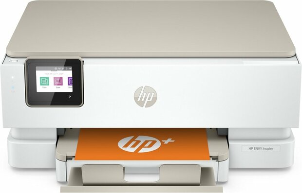 HP ENVY HP Inspire 7220e All-in-One printer, Kleur, Printer voor Home, Printen, kopiëren, scannen, Draadloos; HP+; Geschikt voor HP Instant Ink; Scan naar pdf