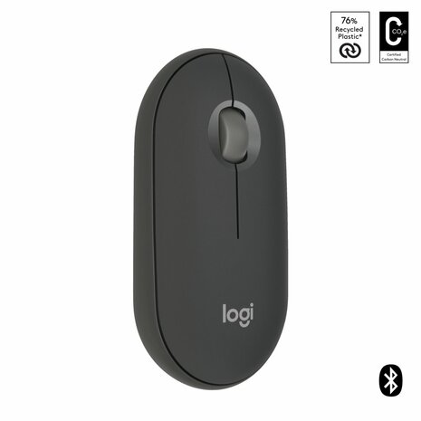 Logitech Pebble 2 M350s Zakelijke Draadloze Muis - Grafiet