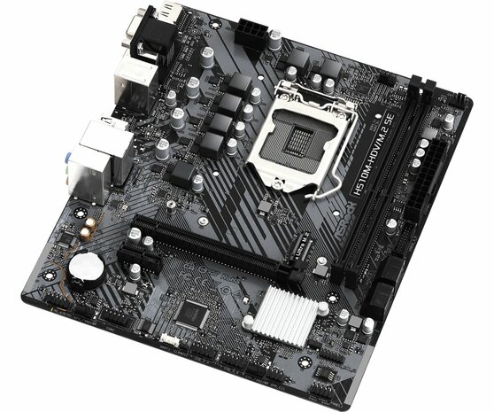 Asrock H510M-HDV/M.2 SE Intel H470 LGA 1200 (Socket H5) micro ATX