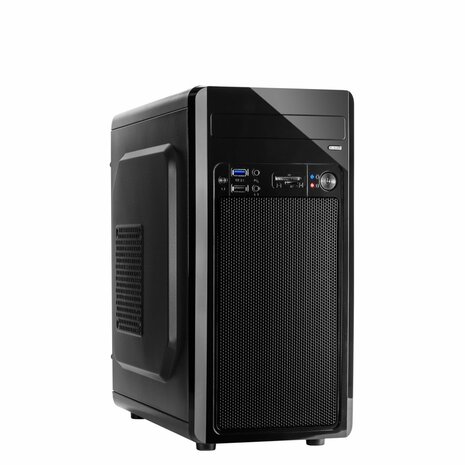 Inter-Tech MC-02 | Micro Tower Case | Zwart