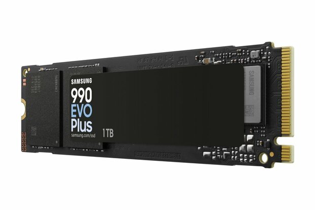 Samsung 990 EVO Plus | 1TB NVMe SSD | M.2 | 7.250MB/s