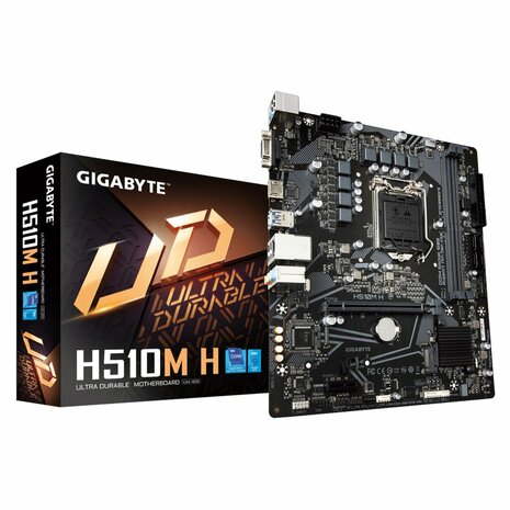 Gigabyte H510M H M-ATX Intel H510 LGA 1200 M.2 HDMI VGA