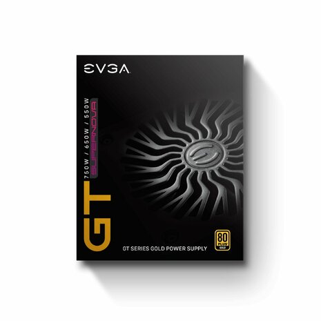 EVGA SuperNOVA 750 GT power supply unit 750 W 24-pin ATX ATX Zwart RENEWED