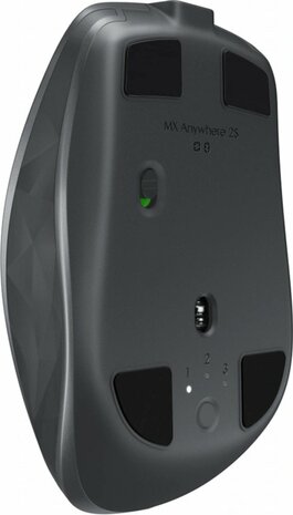 Logitech MX Anywhere 2s muis Kantoor Rechtshandig + Bluetooth Laser 4000 DPI