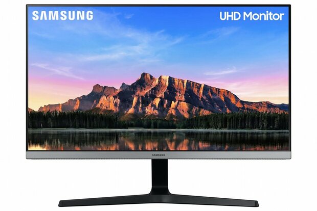 Samsung UR55 28" (UR550UQP) Zwart | 3840x2160 4K IPS | Monitor | RENEWED